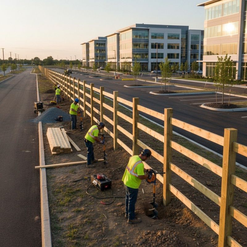 Business Fence Installation