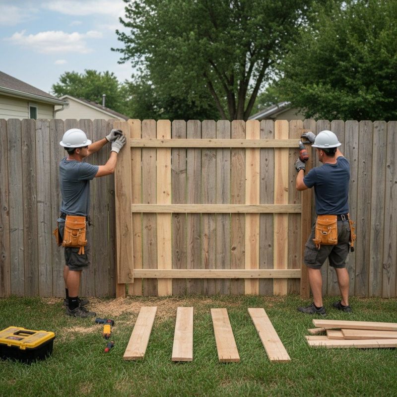 Composite Fence Repair