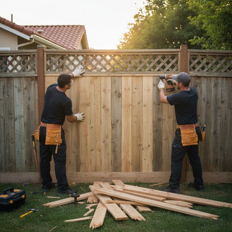 Composite Fence Repair