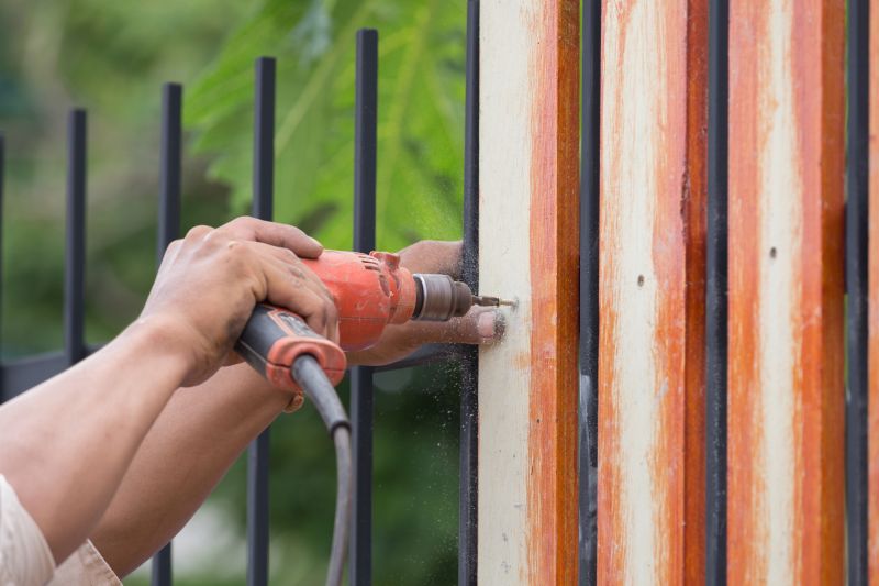 Fence Post Repair