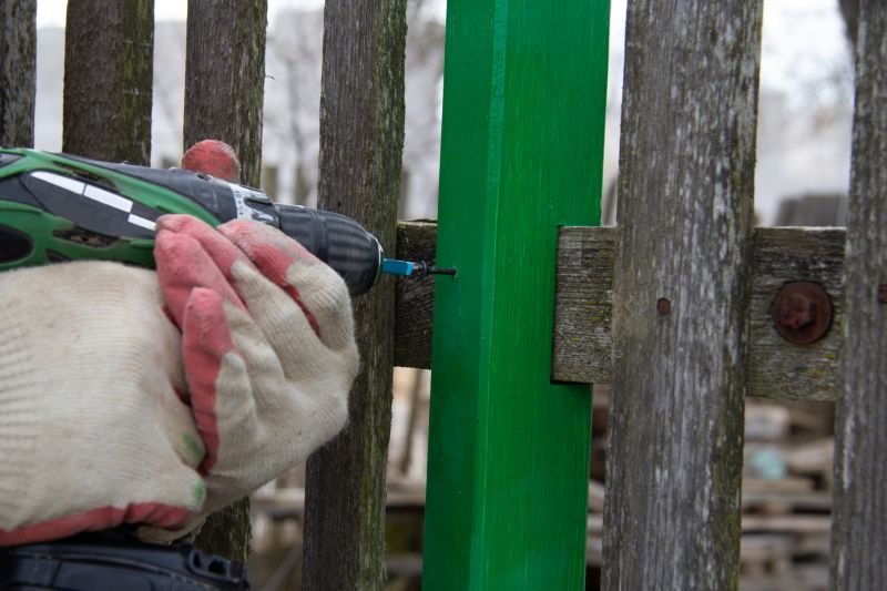 Fence Post Repair