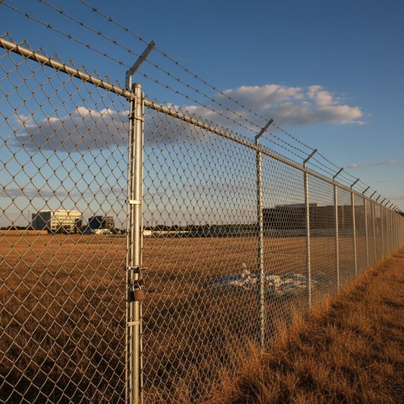 Industrial Fence Installation