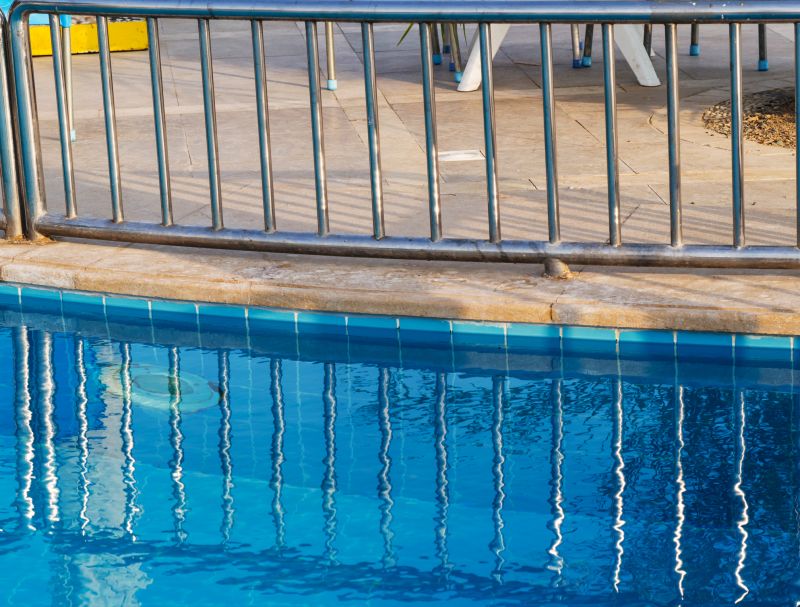 Mesh Pool Barrier Installation