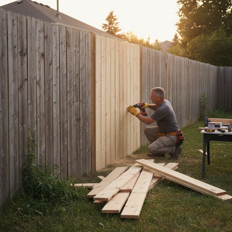 Vinyl Fence Repair